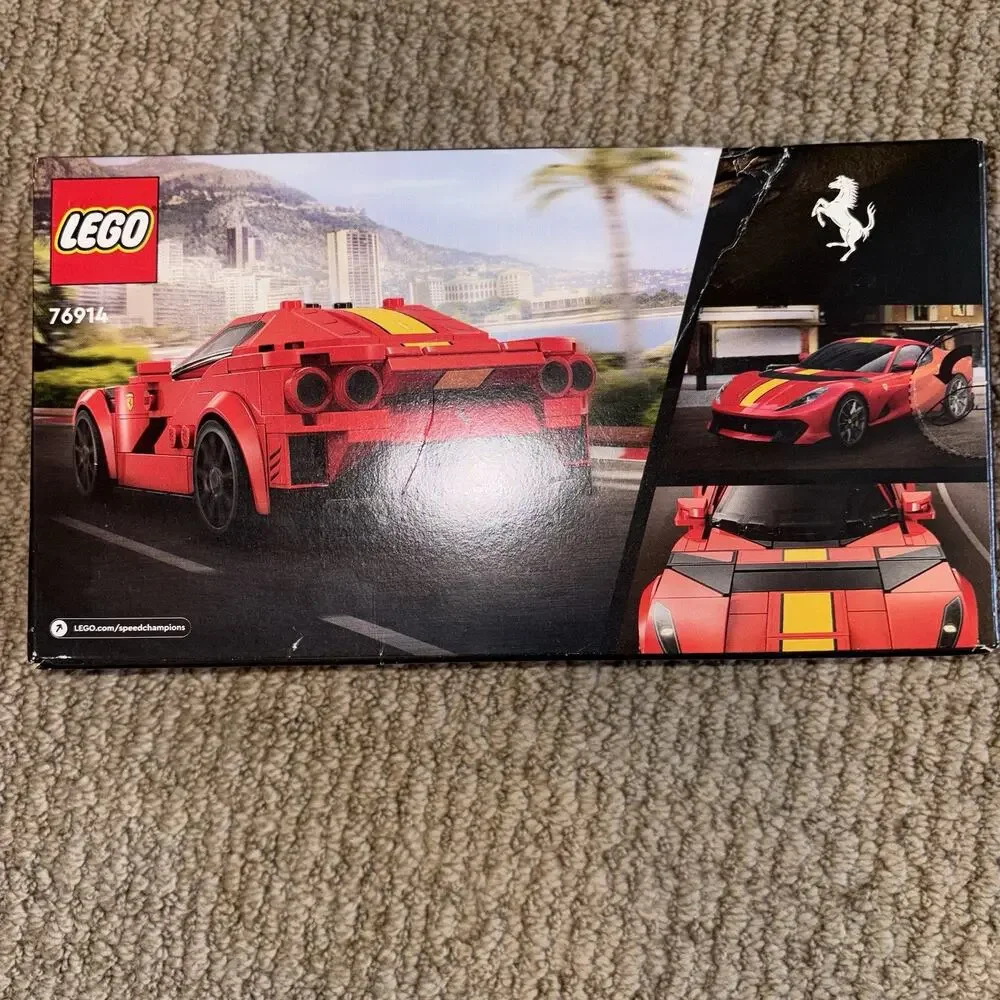 LEGO Speed Champions Ferrari 812 Competizione Car Toy 76914